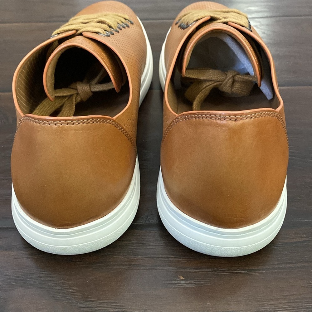 Donald Pliner Mens Calise Brown & White Sneaker Size 10M - Picture 5 of 8